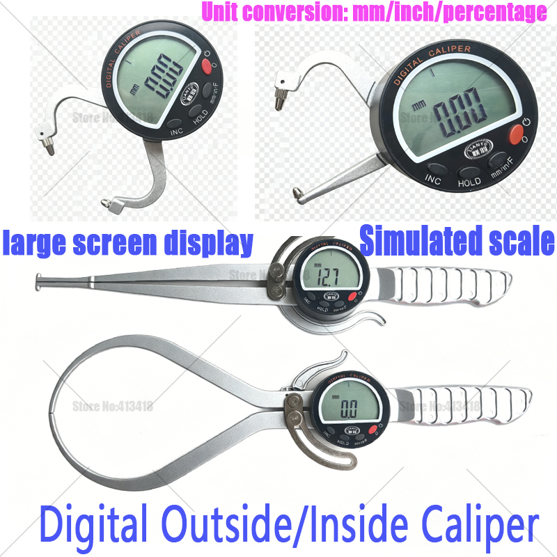 Digital Caliper 150Mm Stainless Steel - Kaliper digital eksternal 0-6 inci 0-8