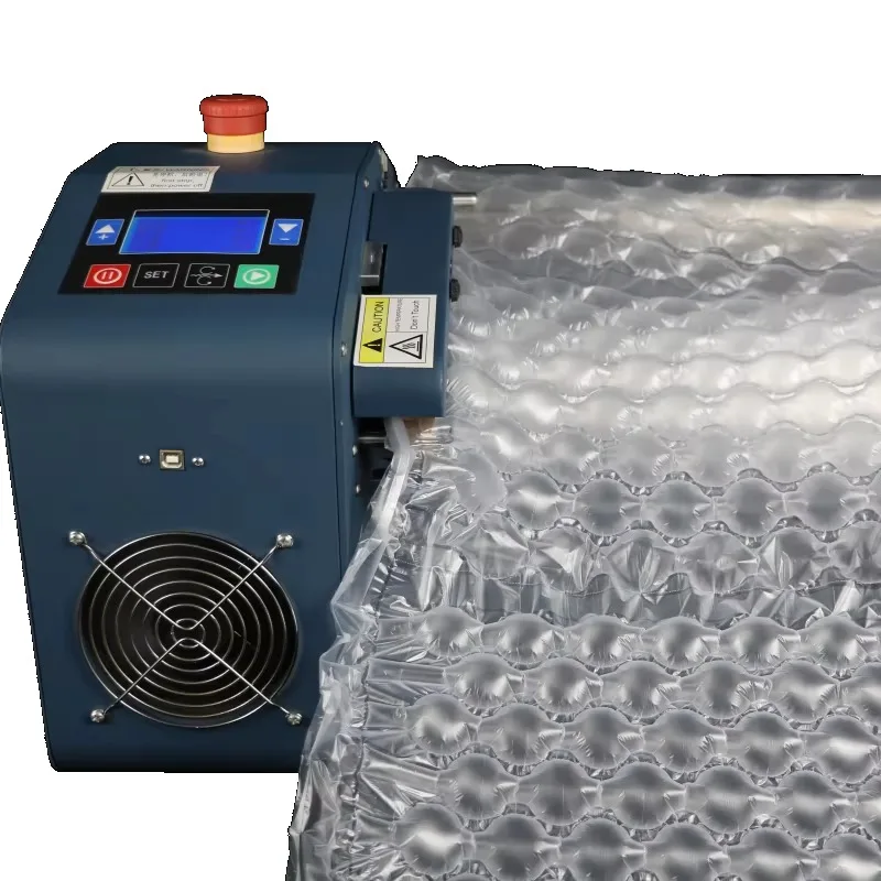 Air Bubble Wrap Roll Packaging - Mesin Pembungkus Bantal Udara E-commerce, Pelindung