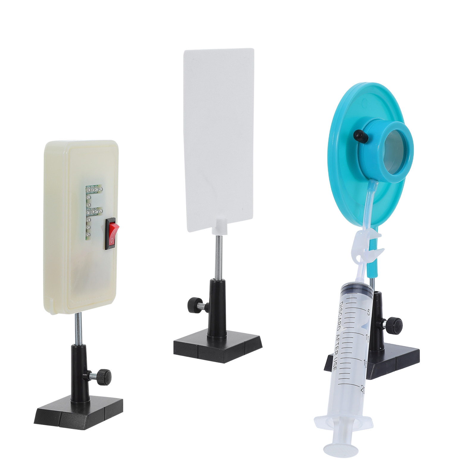 Lab Equipment - 1 Set Kit Eksperimen Optik Lensa
