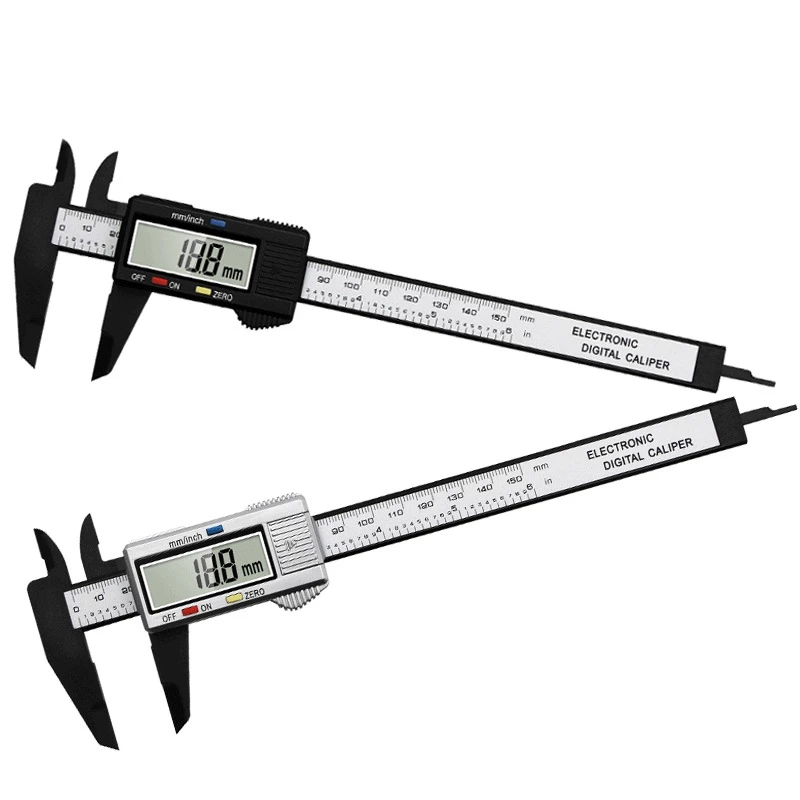 Digital Caliper 150Mm Stainless Steel - 150MM Baterai Tato Alis Penggaris Digital