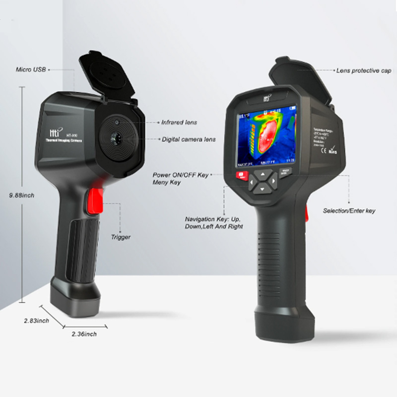 Thermal Imaging Camera Pcb Repair - Hti HT-A10 Pencitra Termal Inframerah Genggam