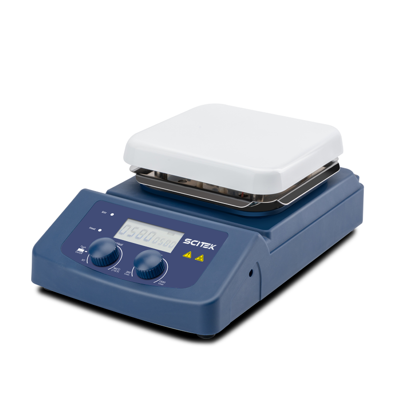 Lab Magnetic Stirrer Hot Plate - 380 ° Pengaduk Magnetik Hotplate Dengan