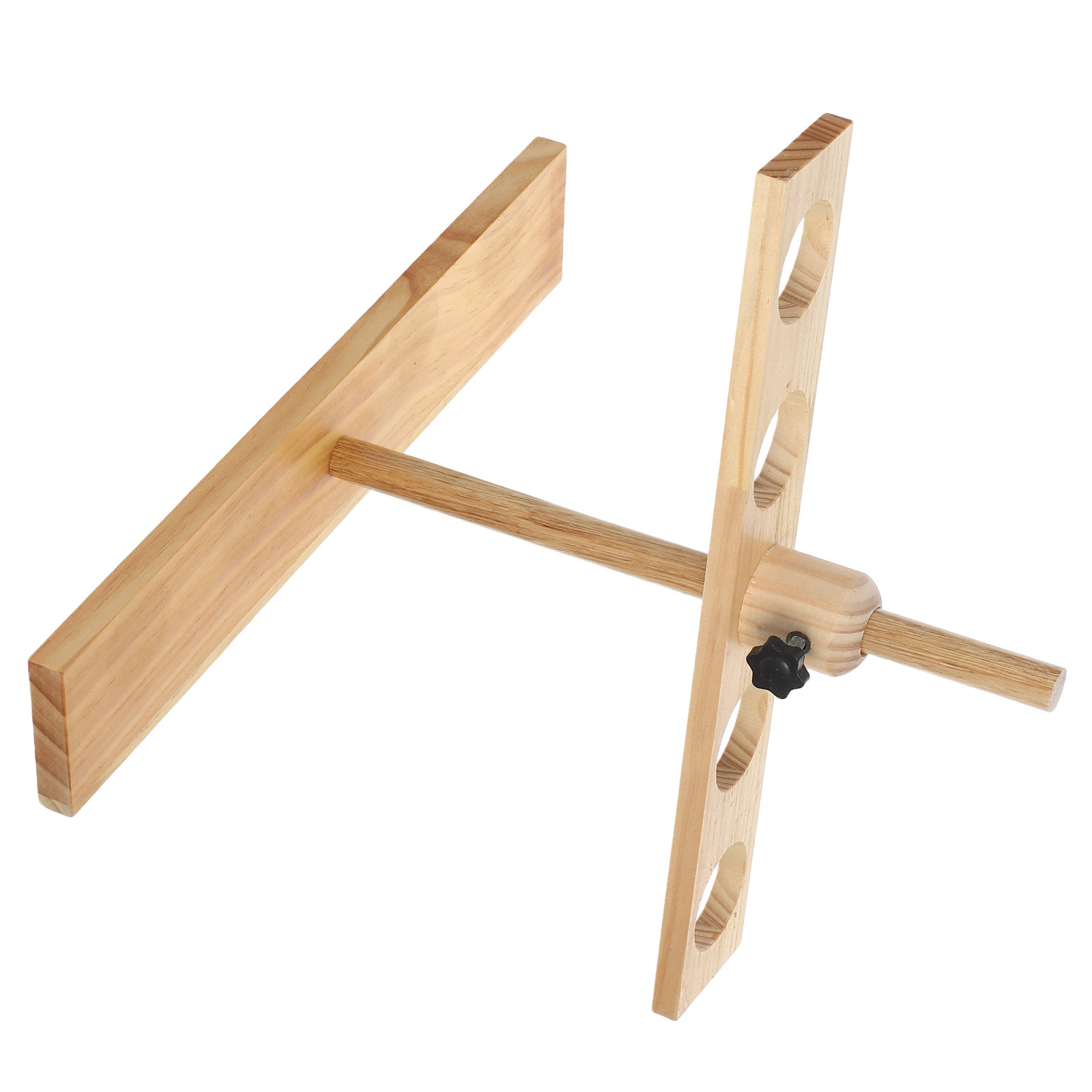 Lab Equipment - Penyangga Corong Pemisah Kayu dengan Ketinggian