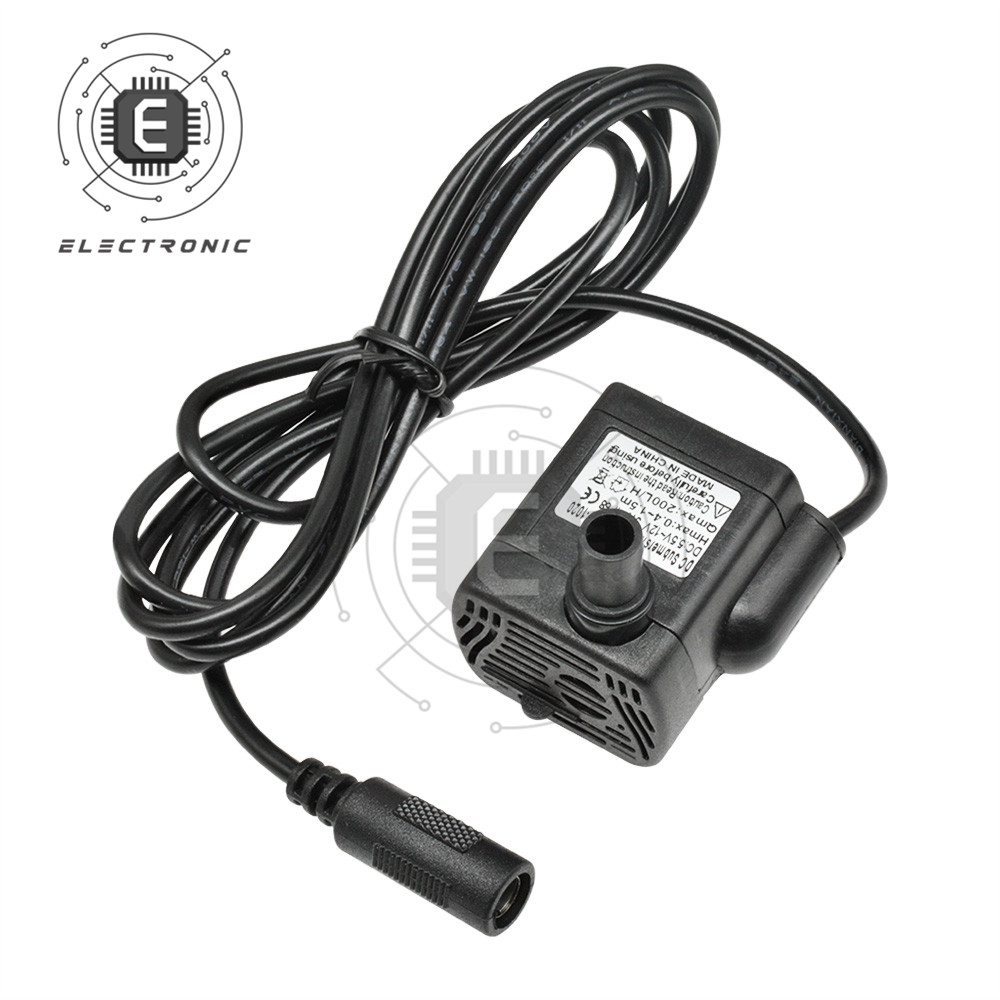 Mini Peristaltic Pump 12V - Pompa celup Mini untuk akuarium, DC-1020