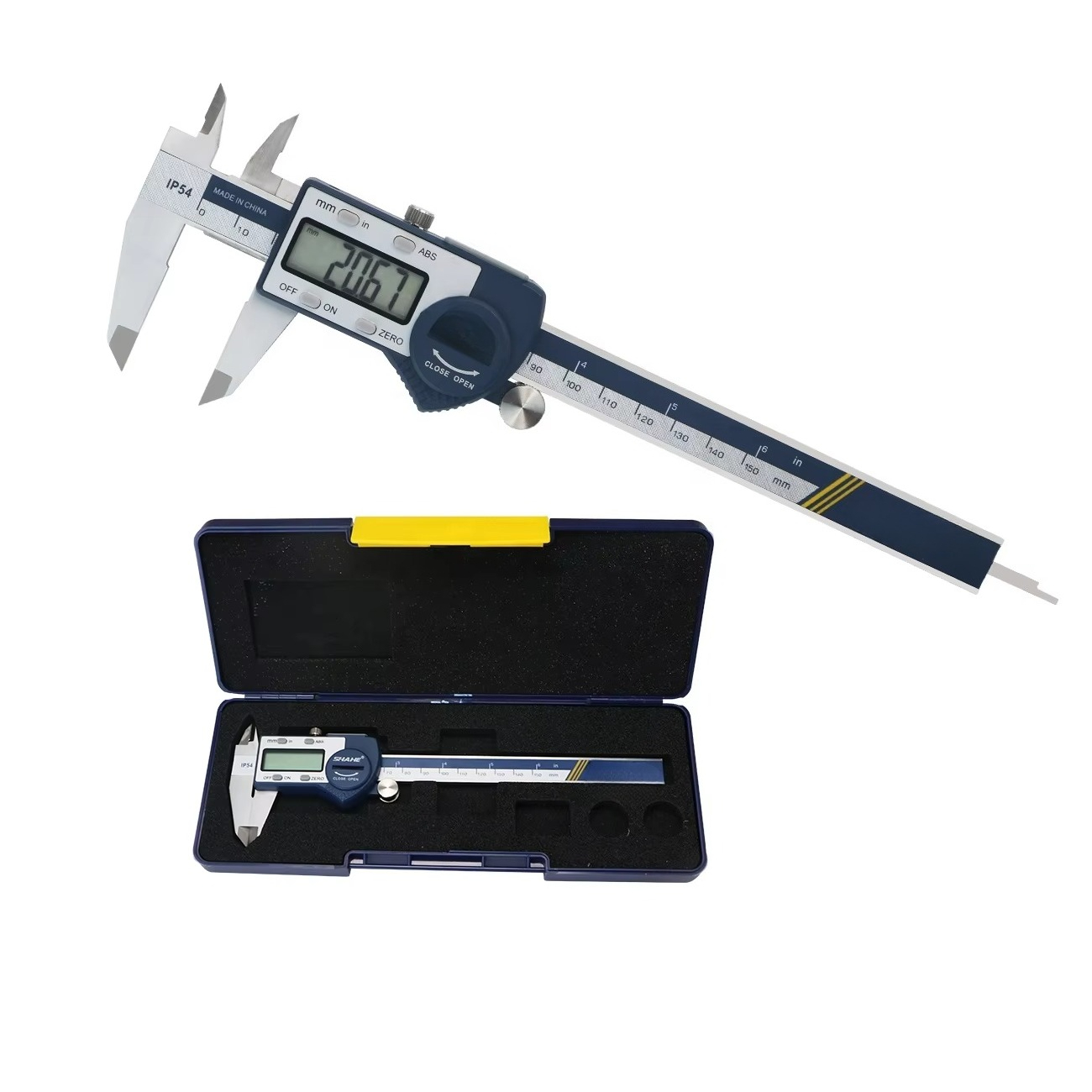 Digital Caliper 150Mm Stainless Steel - Kaliper Vernier Digital IP54 0-150mm dengan