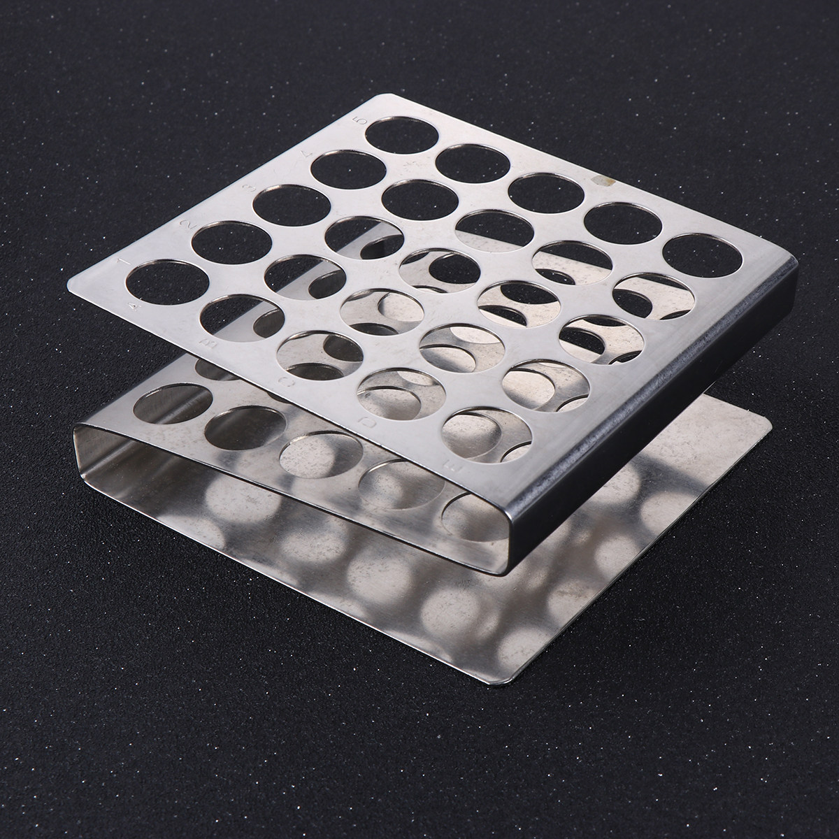 Lab Equipment - Rak Tabung Uji Baja Tahan Karat