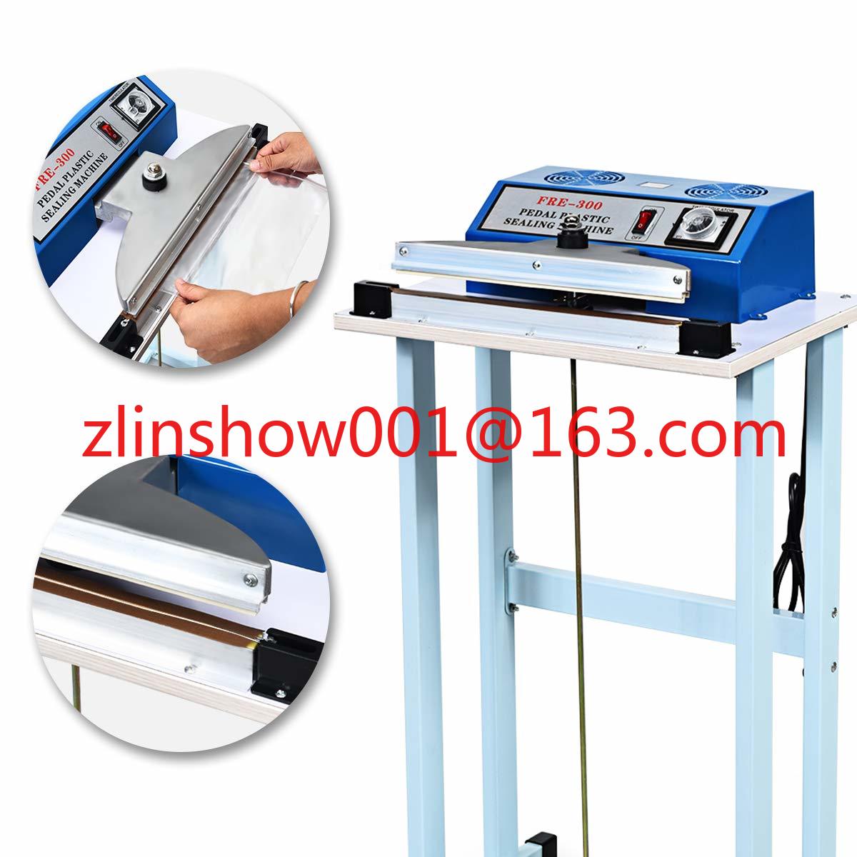 Plastic Bag Impulse Heat Sealer - Mesin Segel Impuls Pedal Semi-Otomatis Tipe
