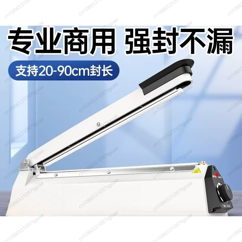 Plastic Bag Impulse Heat Sealer - Penyegel Panas Impuls Manual 20-90cm Panjang
