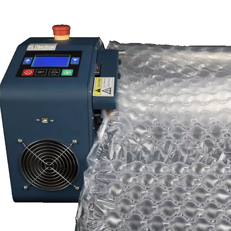 Air Bubble Wrap Roll Packaging - Mesin Pembungkus Bantal Udara, Pelindung Pengiriman