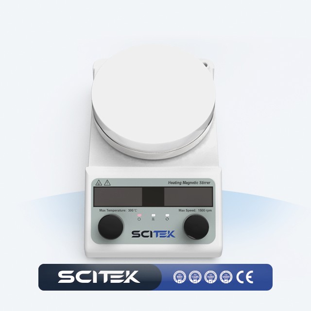 Lab Magnetic Stirrer Hot Plate - Pengaduk Magnetik Hotplate Dengan Dimensi Pelat