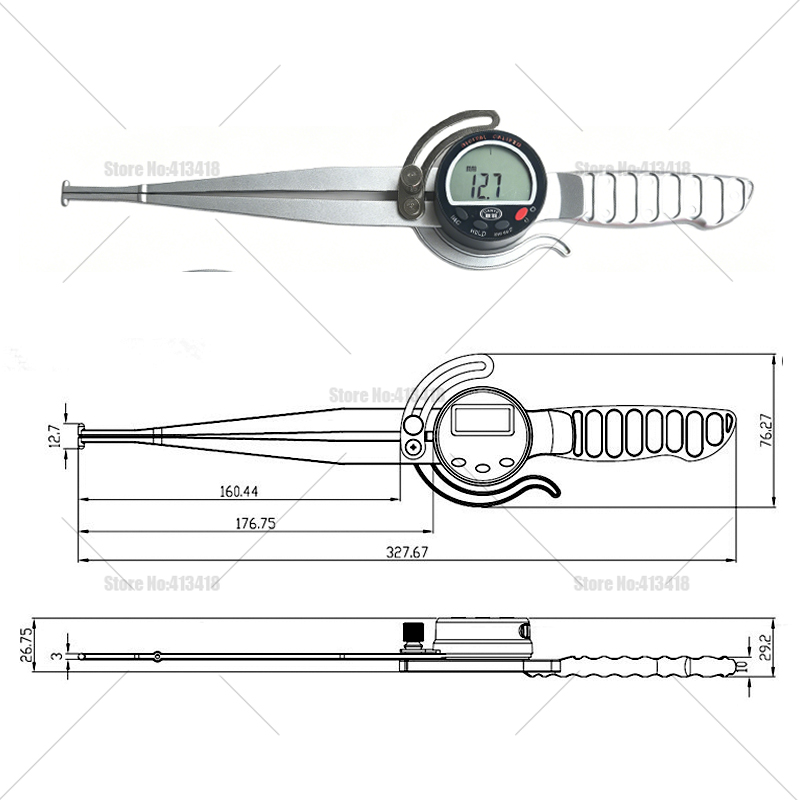 Kaliper digital eksternal 0-6  - Digital Caliper 150Mm Stainless Steel ulasan dan harga