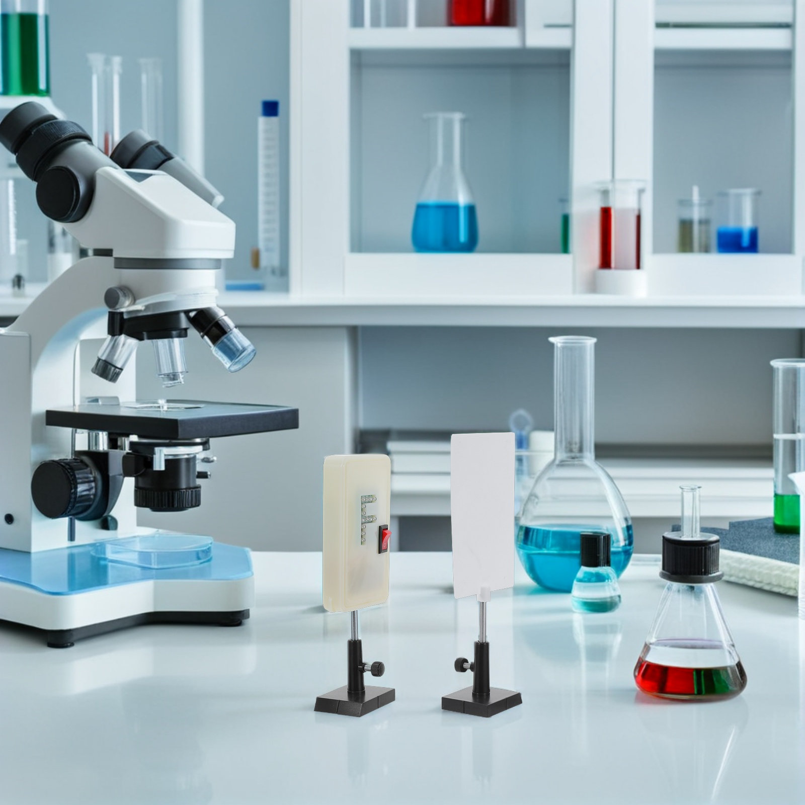 1 Set Kit Eksperimen Optik Len - Lab Equipment ulasan dan harga