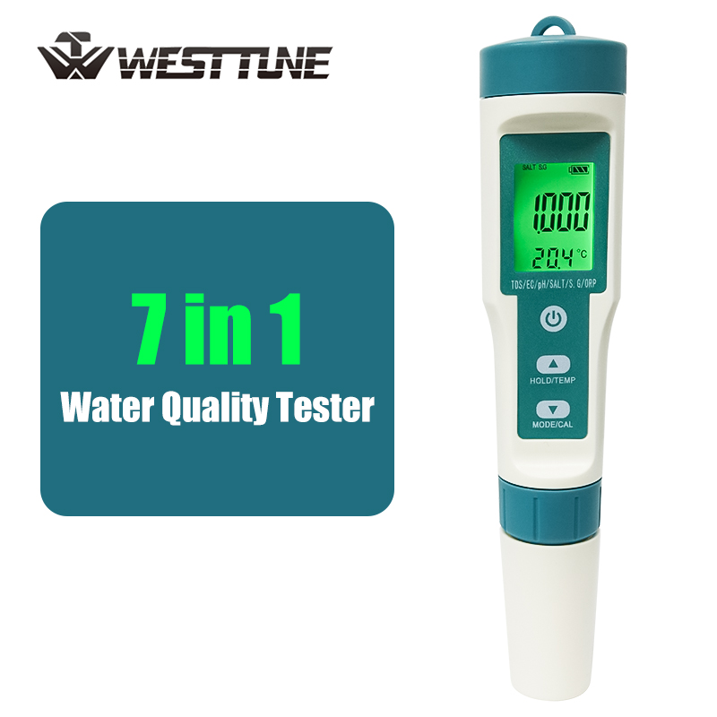 WESTTUNE Digital PH Meter 7 In - Ph Meter Digital Water Tester ulasan dan harga