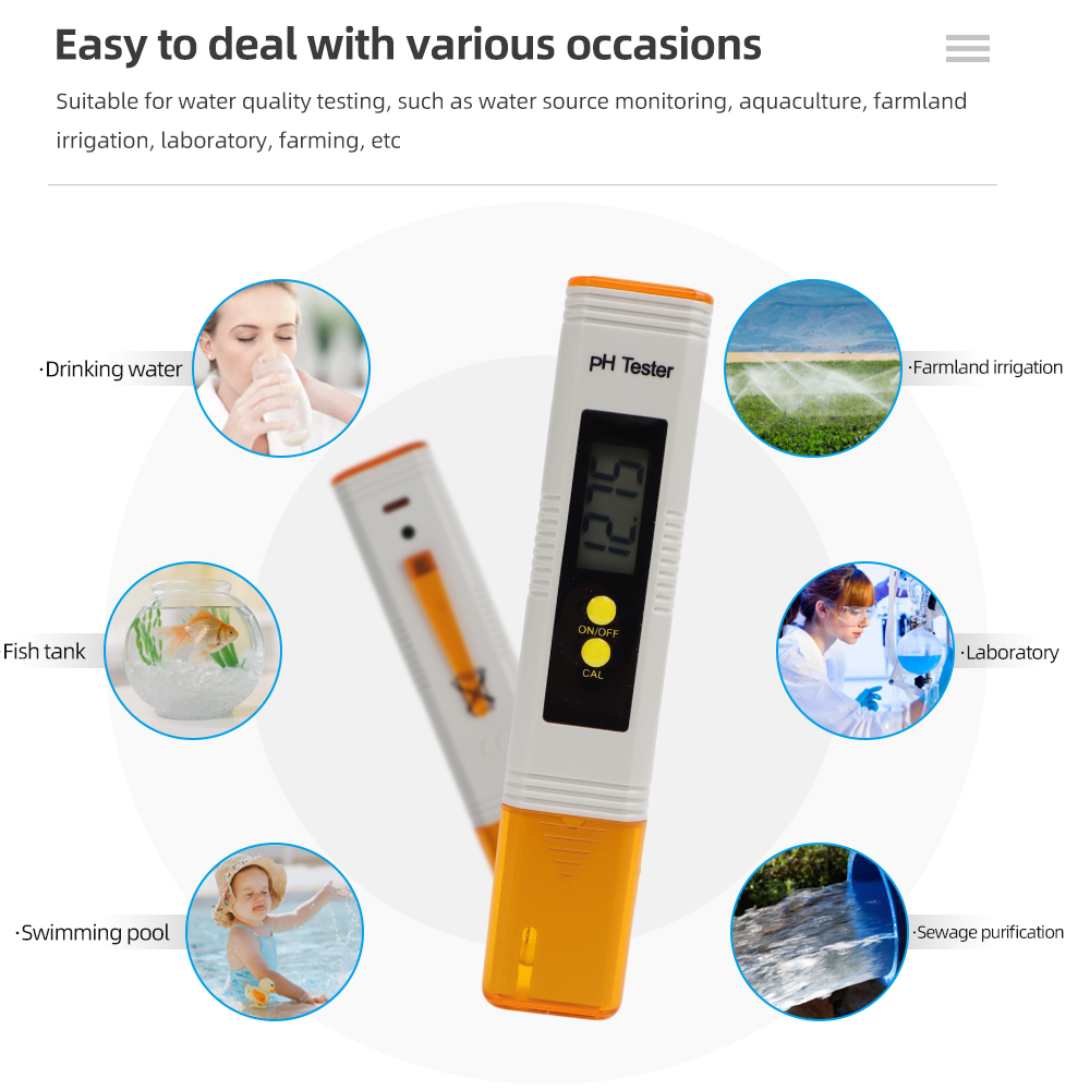 Pena Pengukur PH Digital Pengu - Ph Meter Digital Water Tester ulasan dan harga