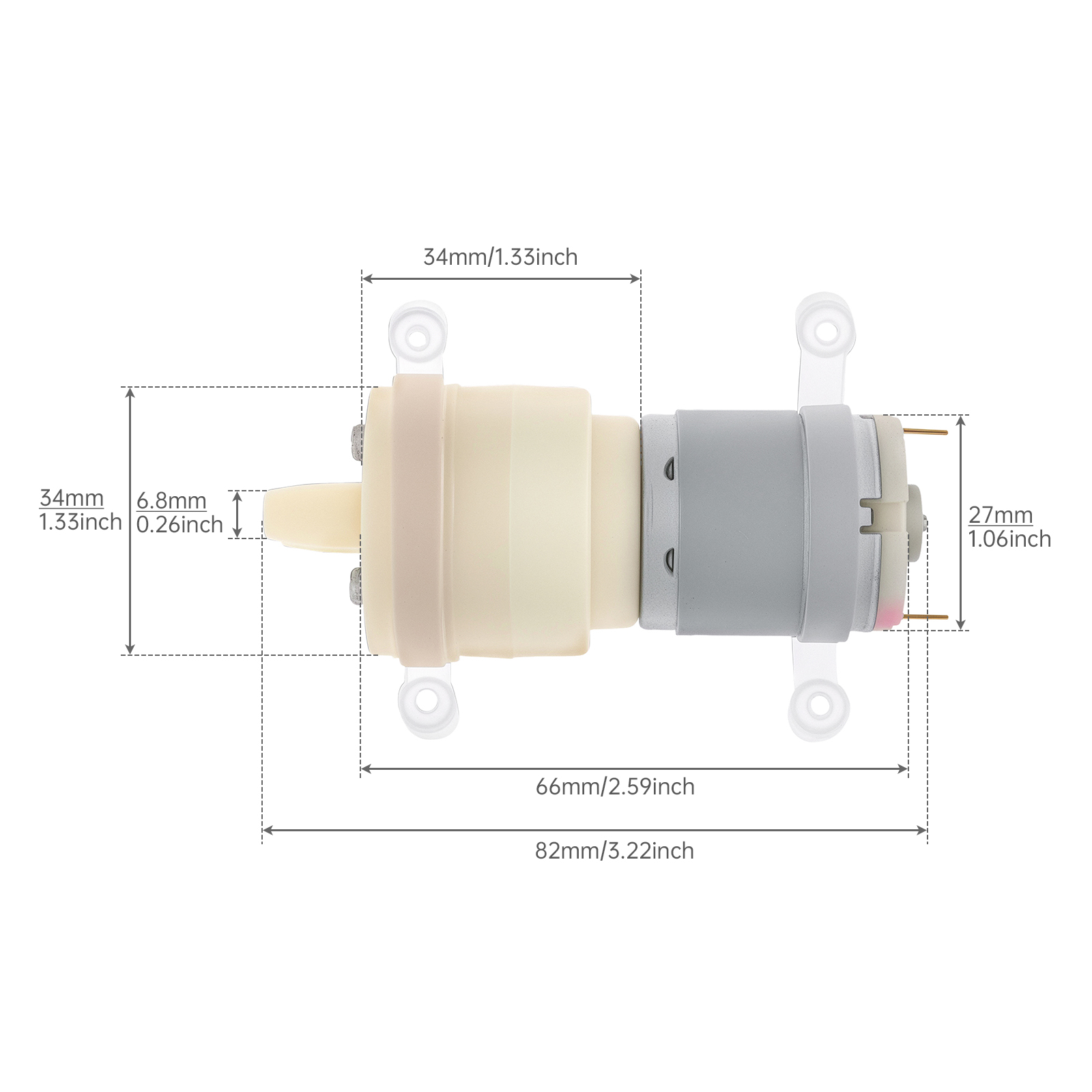 R365 Motor Pompa Air Mikro DC  - Mini Peristaltic Pump 12V ulasan dan harga