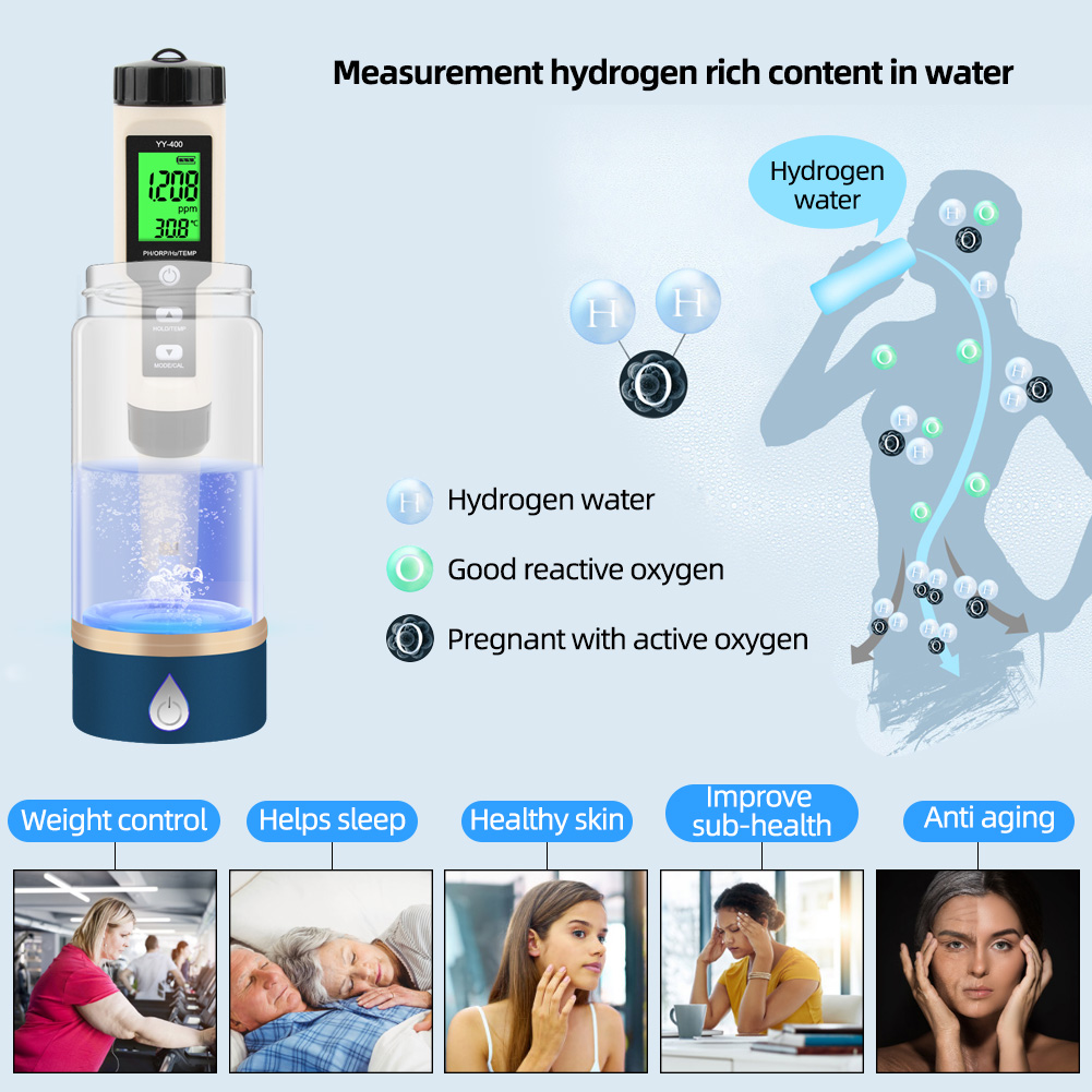 Yieryi YY-400 4-In-1 Digital P - Ph Meter Digital Water Tester ulasan dan harga