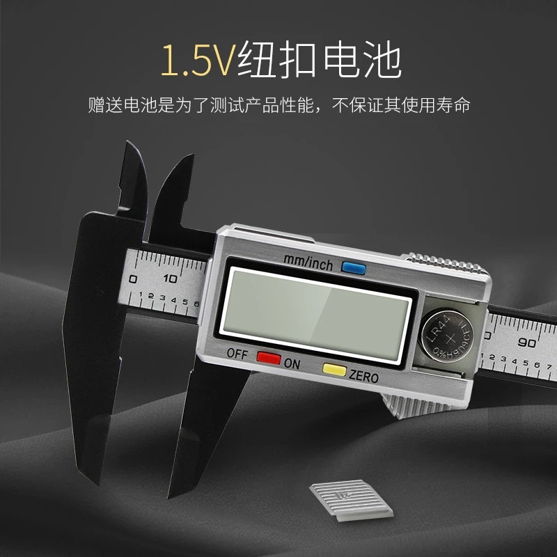 150MM Baterai Tato Alis Pengga - Digital Caliper 150Mm Stainless Steel ulasan dan harga