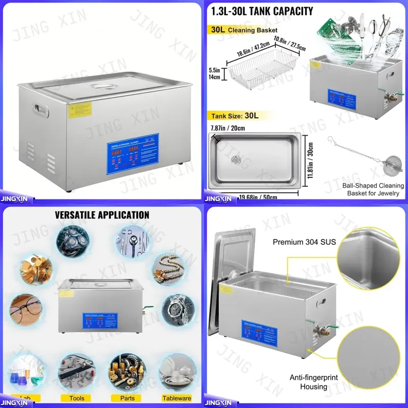 Kustom untuk Mesin Pembersih U - Ultrasonic Cleaner 30L Industrial ulasan dan harga