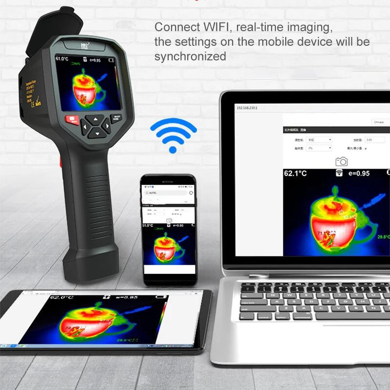 Hti HT-A10 Pencitra Termal Inf - Thermal Imaging Camera Pcb Repair ulasan dan harga
