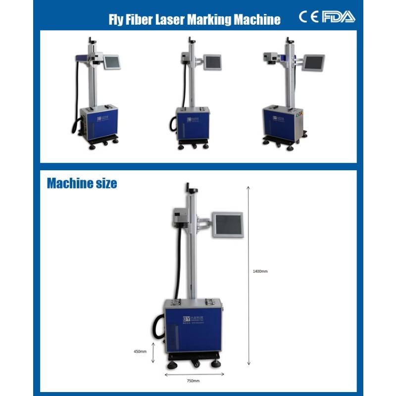Mesin Penanda Laser Online Fly - Fiber Laser Marking Machine 30W ulasan dan harga
