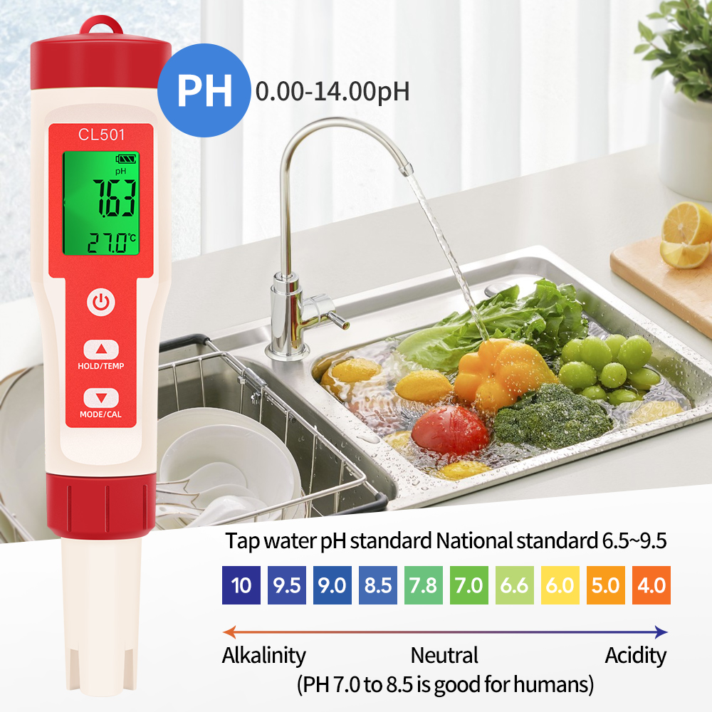 Pendeteksi suhu air Digital, P - Ph Meter Digital Water Tester ulasan dan harga