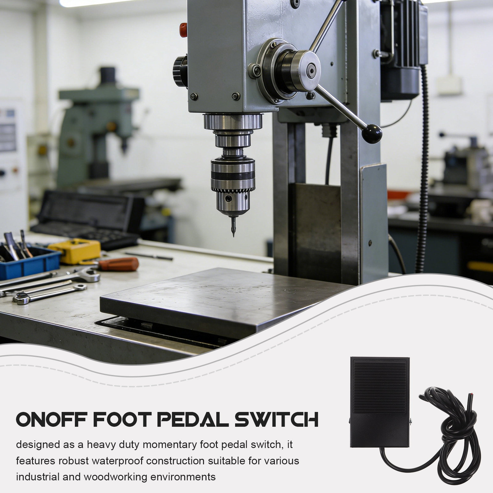 Sakelar Pedal Kaki Sementara u - Industrial Tools ulasan dan harga