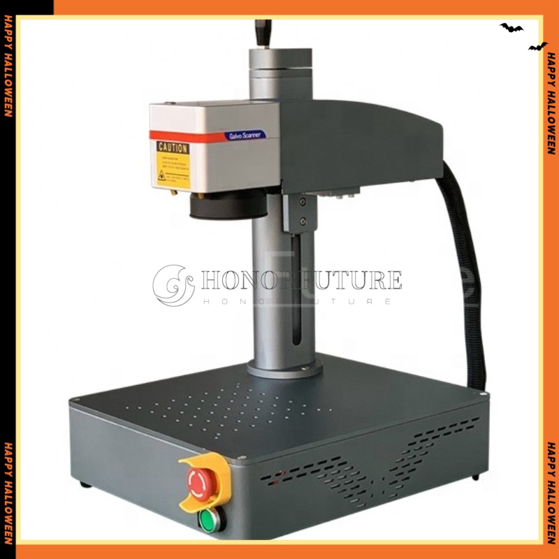 Mesin Penanda Laser Fiber Mini - Fiber Laser Marking Machine 30W ulasan dan harga