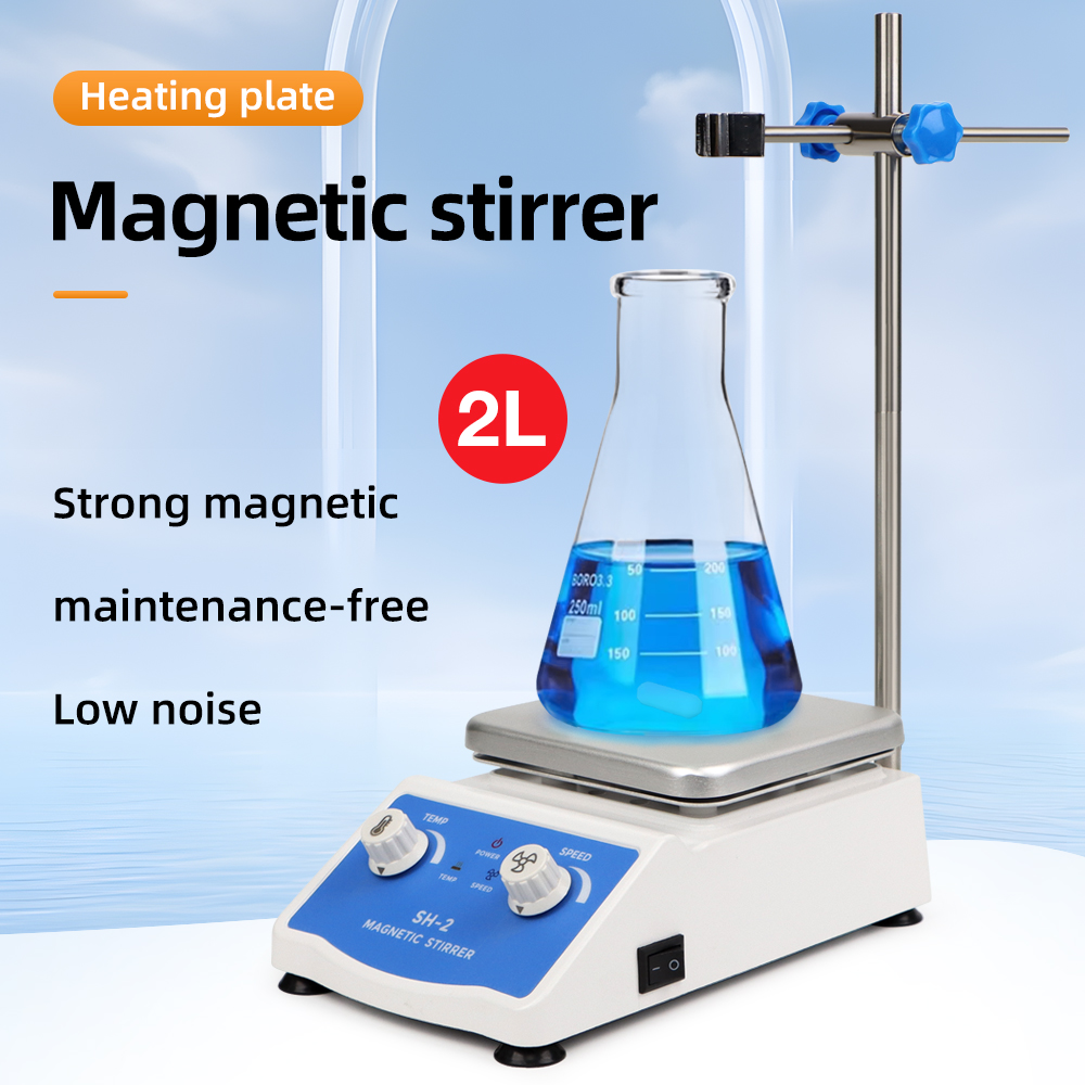 Pengaduk magnetik pemanas, pen - Lab Magnetic Stirrer Hot Plate ulasan dan harga