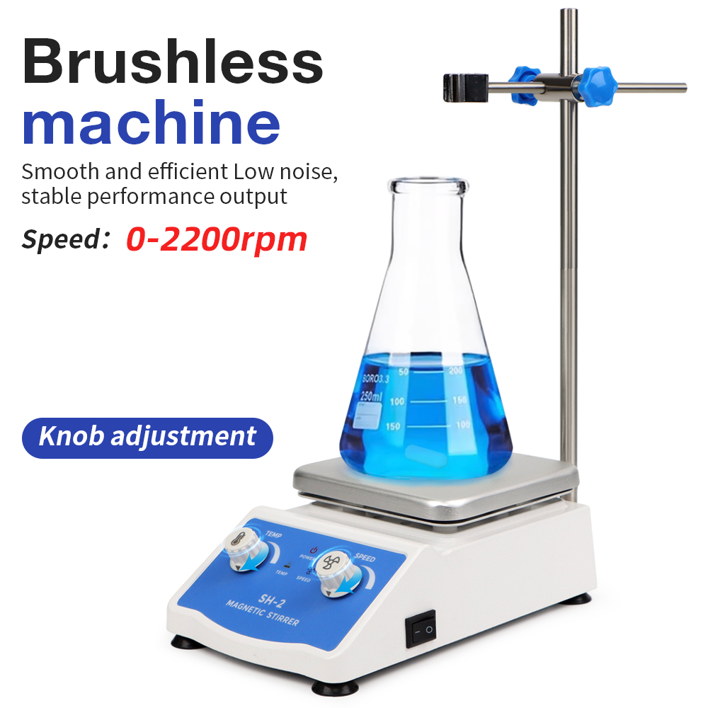 Pengaduk magnetik pemanas, pen - Lab Magnetic Stirrer Hot Plate ulasan dan harga