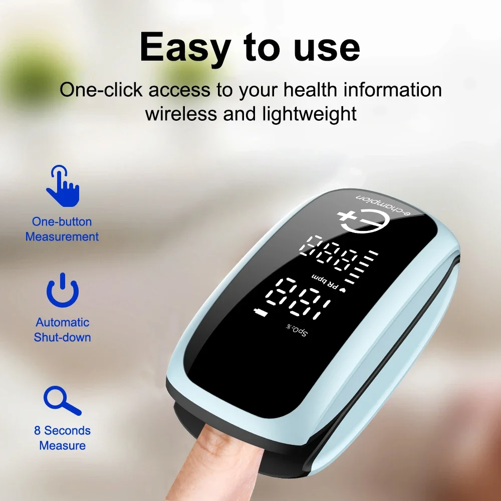 Monitor Saturasi Oksigen Darah - Pulse Oximeter Fingertip Rechargeable ulasan dan harga