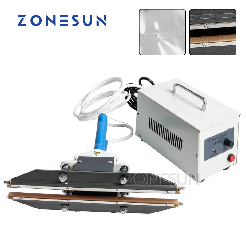 ZONESUN 400mm Mesin Penyegel I - Plastic Bag Impulse Heat Sealer ulasan dan harga