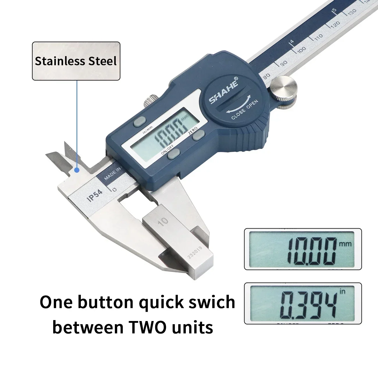 Kaliper Digital SHAHE, Alat Uk - Digital Caliper 150Mm Stainless Steel ulasan dan harga