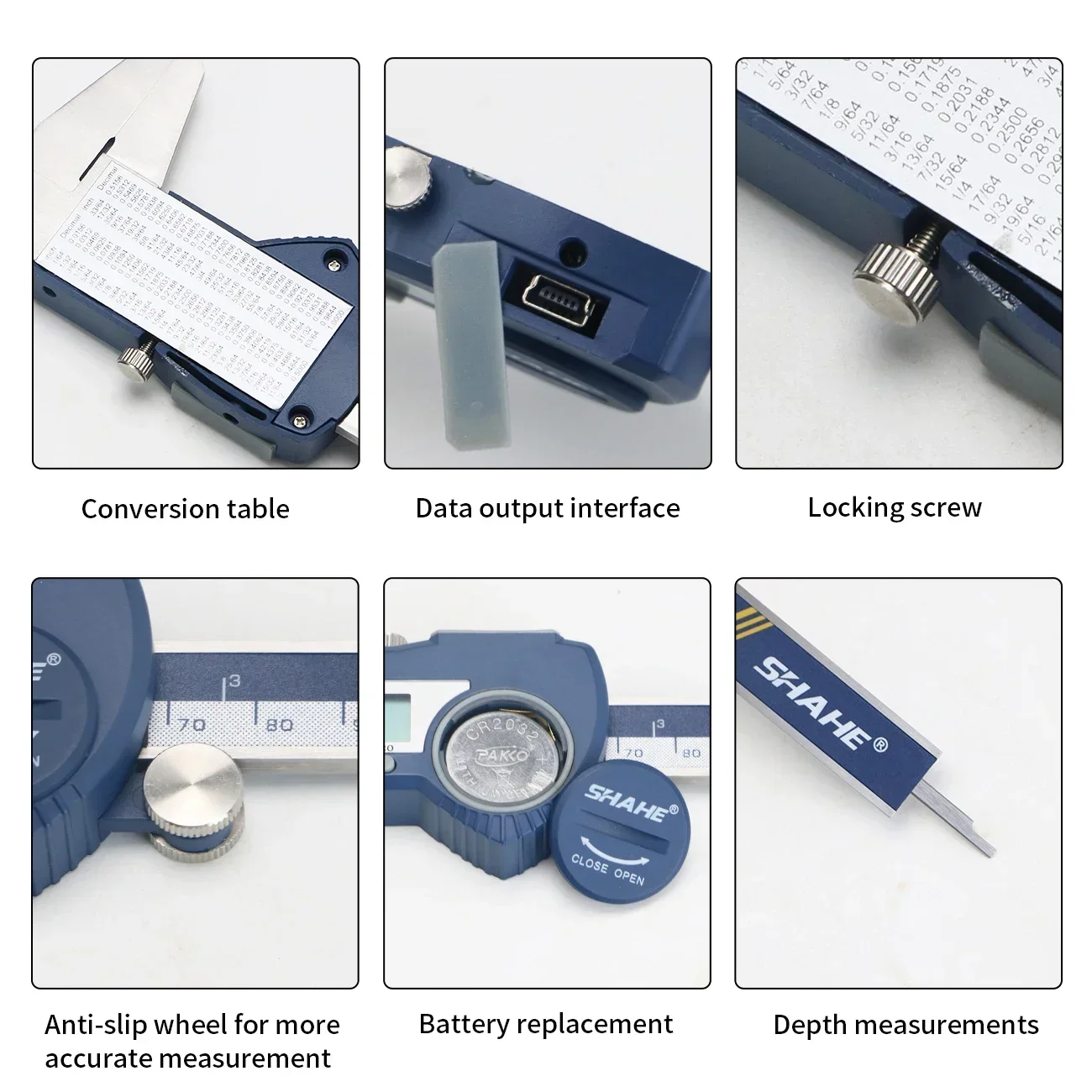 Kaliper Digital SHAHE, Alat Uk - Digital Caliper 150Mm Stainless Steel ulasan dan harga