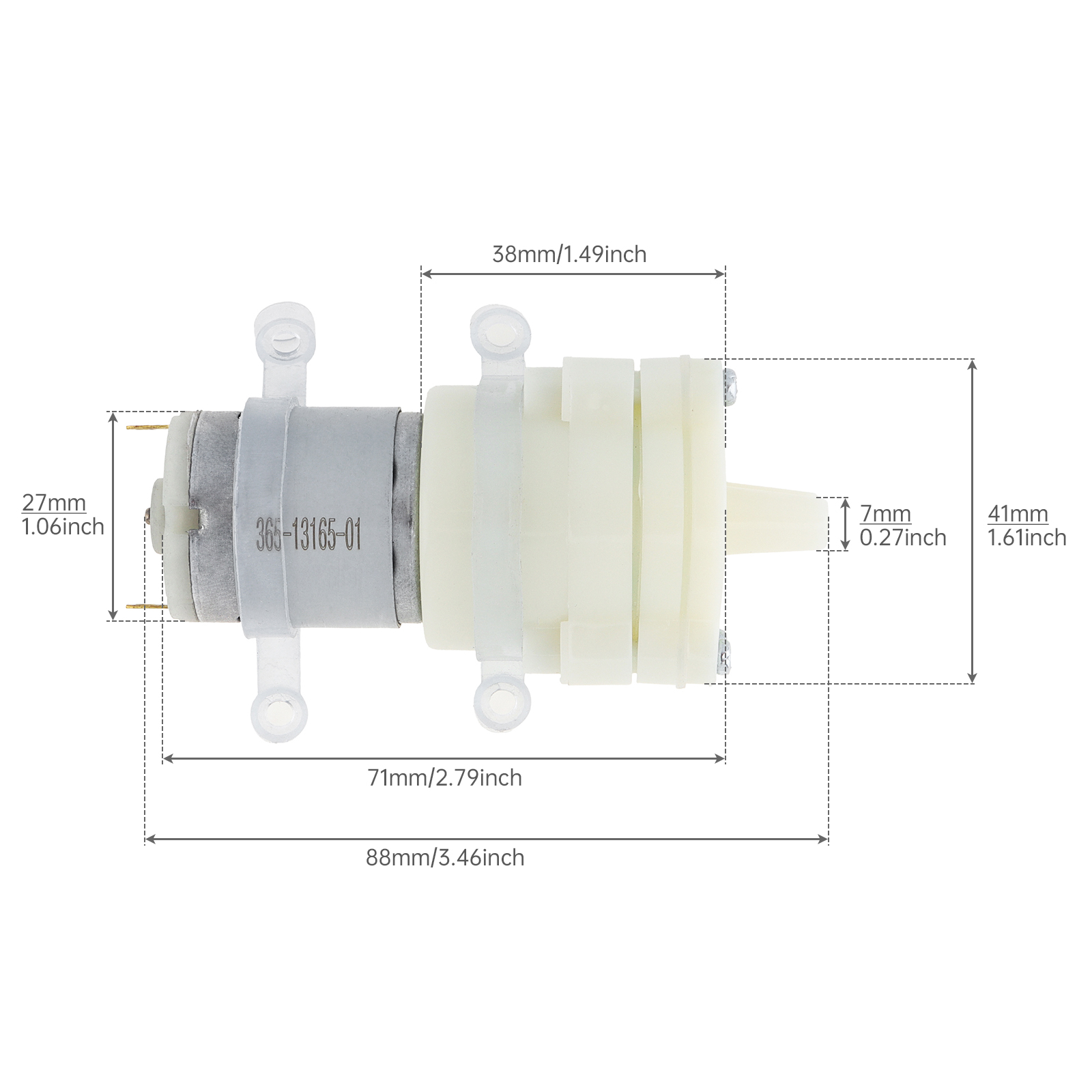 Pompa Air Mikro 365 Motor DC 1 - Mini Peristaltic Pump 12V ulasan dan harga