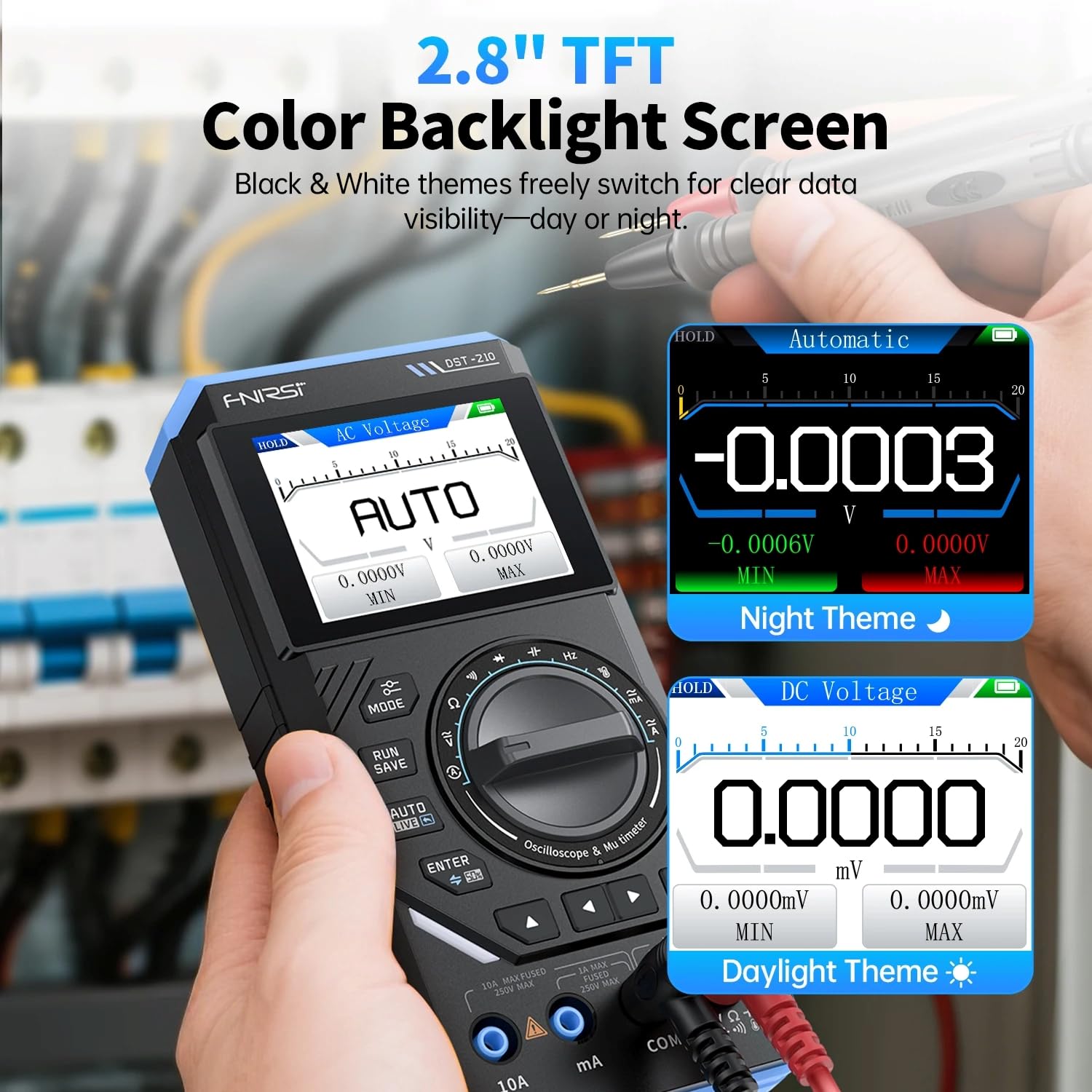 FNIRSI DST-210 Osiloskop Gengg - Fnirsi Digital Oscilloscope Handheld ulasan dan harga