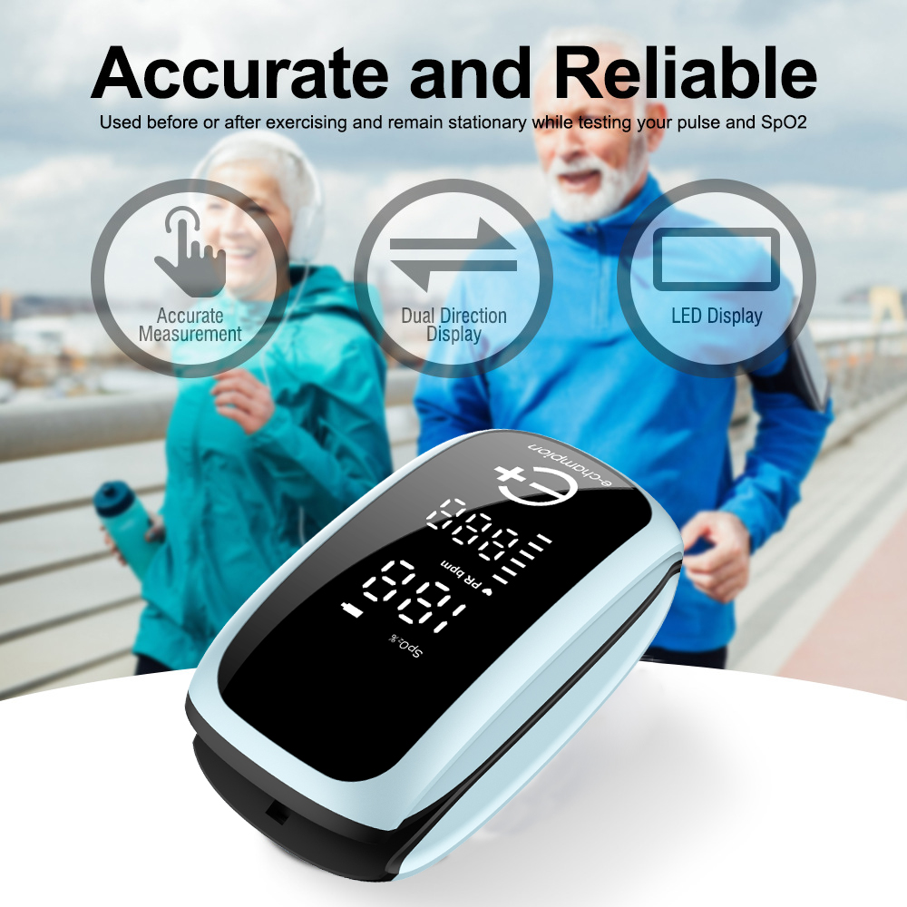 AiQUE Oksimeter Denyut Ujung J - Pulse Oximeter Fingertip Rechargeable ulasan dan harga