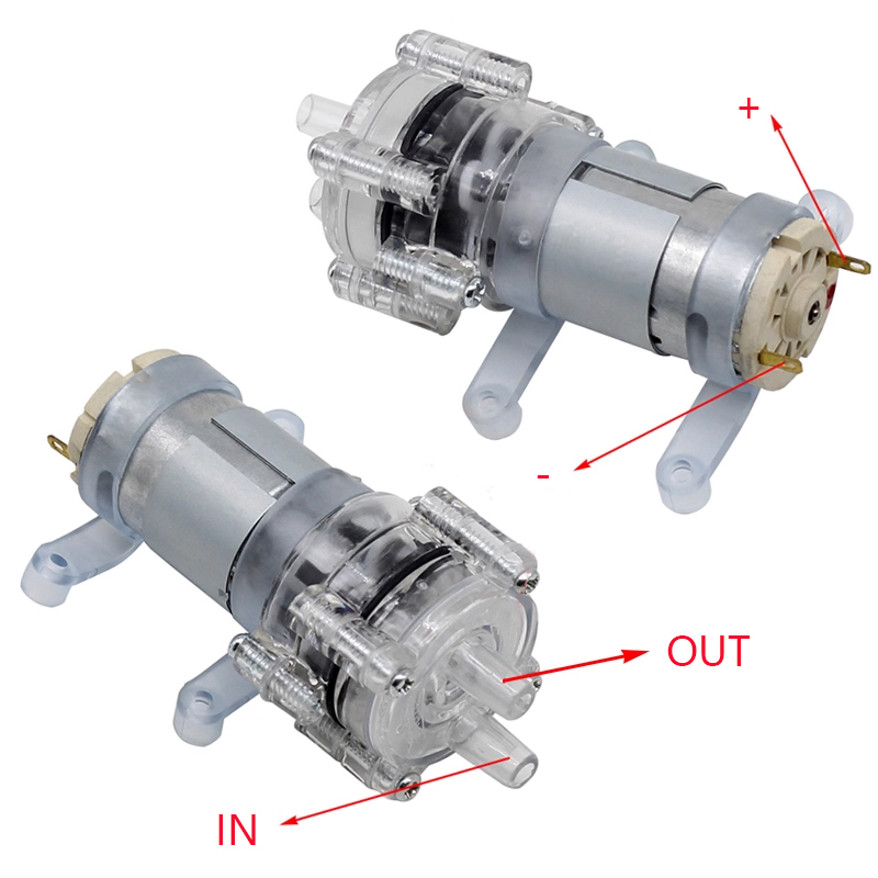 385 DC 6V-12V Tahan Suhu Tingg - Mini Peristaltic Pump 12V ulasan dan harga