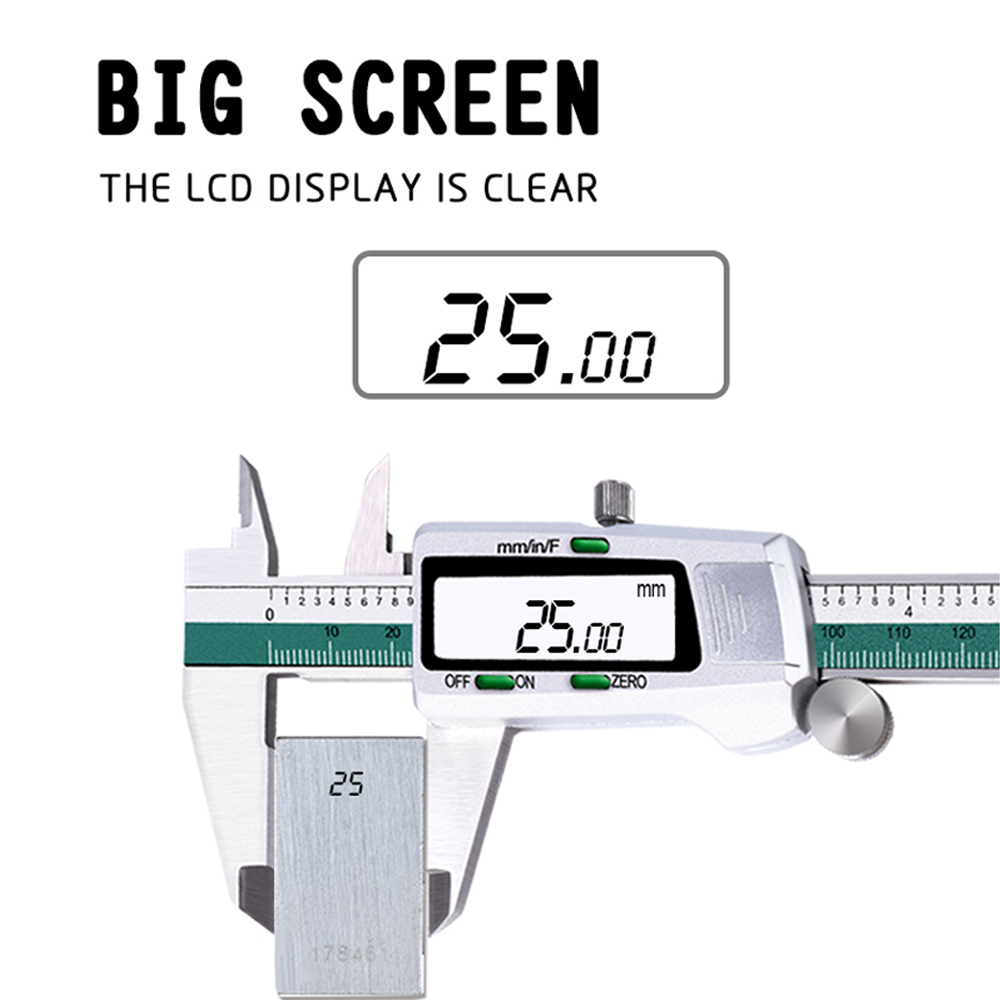 Baja nirkarat akurasi tinggi t - Digital Caliper 150Mm Stainless Steel ulasan dan harga
