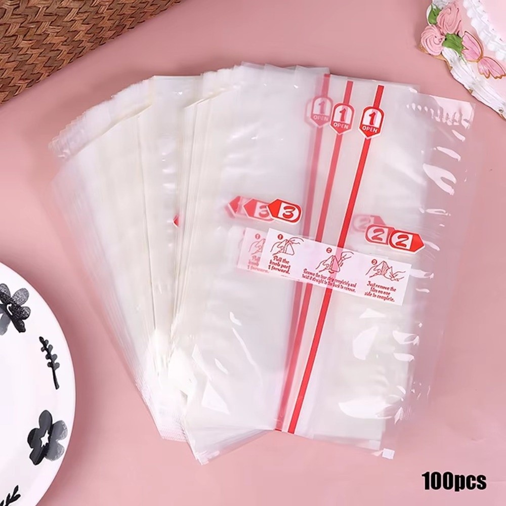 100Pcs Kantong Kemasan Nasi Ke - Packaging ulasan dan harga