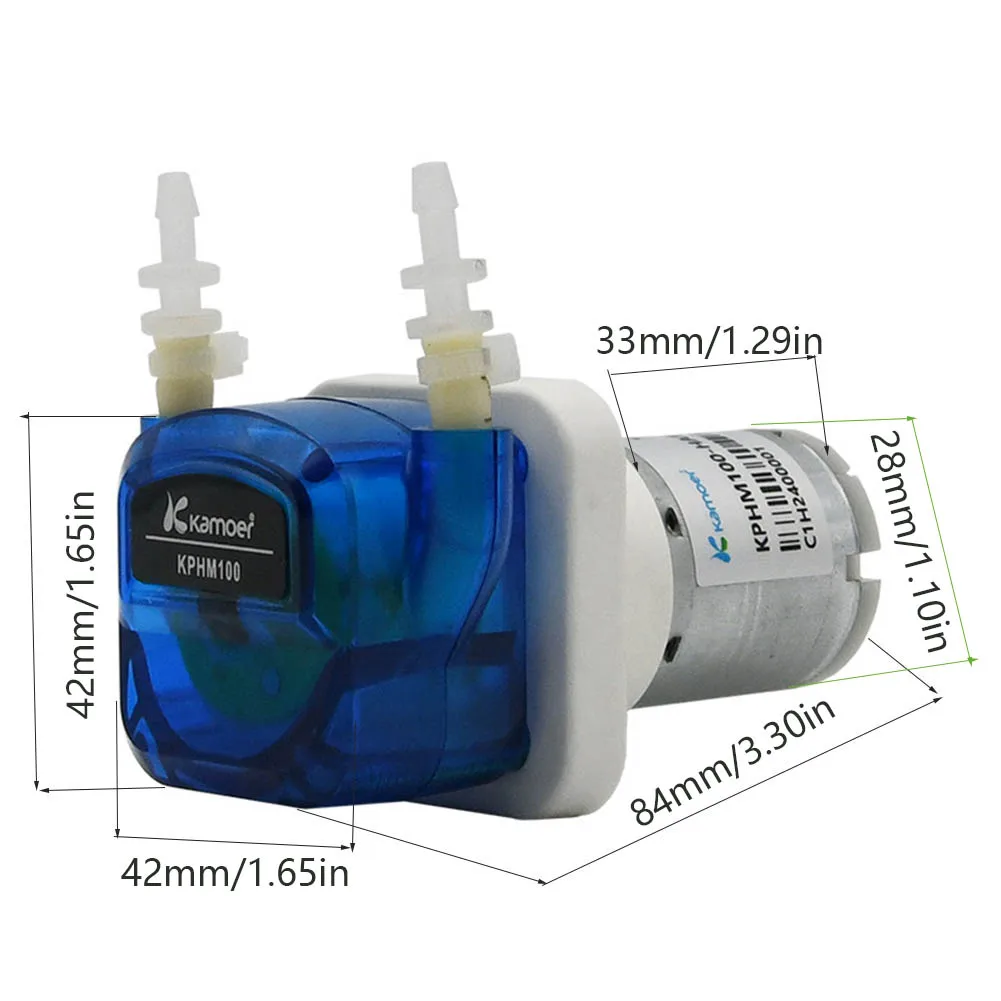 Pompa Dosis Peristaltik Kecil  - Mini Peristaltic Pump 12V ulasan dan harga