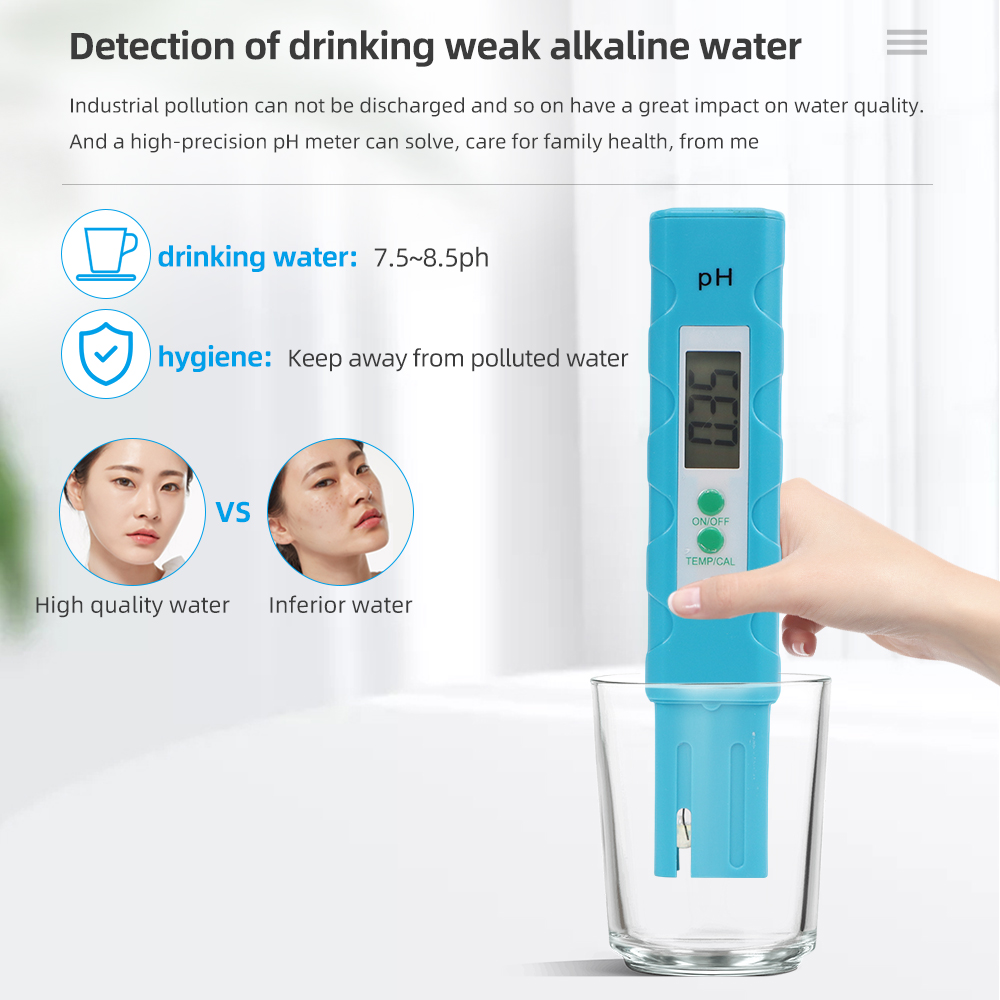 Pena Saku Akuarium Meter PH 0. - Ph Meter Digital Water Tester ulasan dan harga