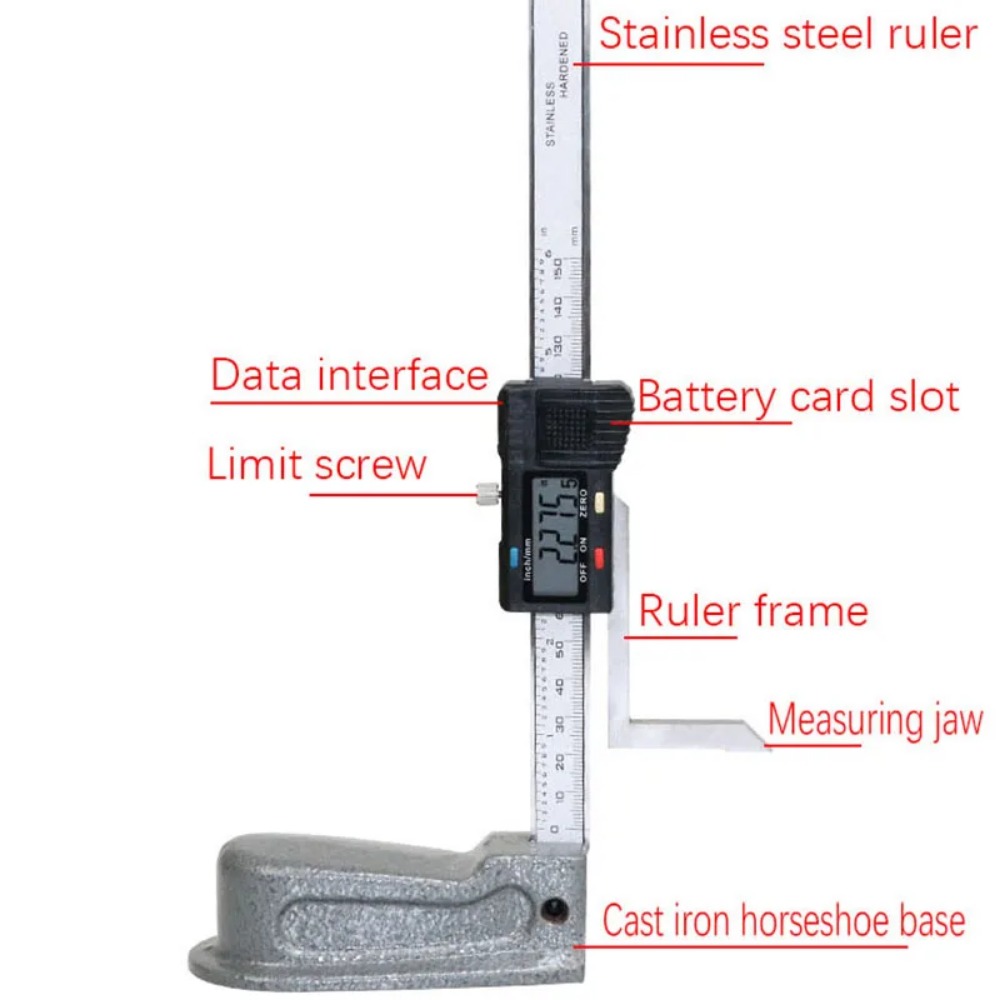 Pengukur tinggi Digital elektr - Digital Caliper 150Mm Stainless Steel ulasan dan harga