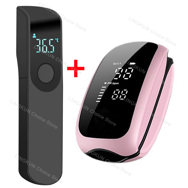 Termometer Digital Dahi Tanpa  - Pulse Oximeter Fingertip Rechargeable ulasan dan harga