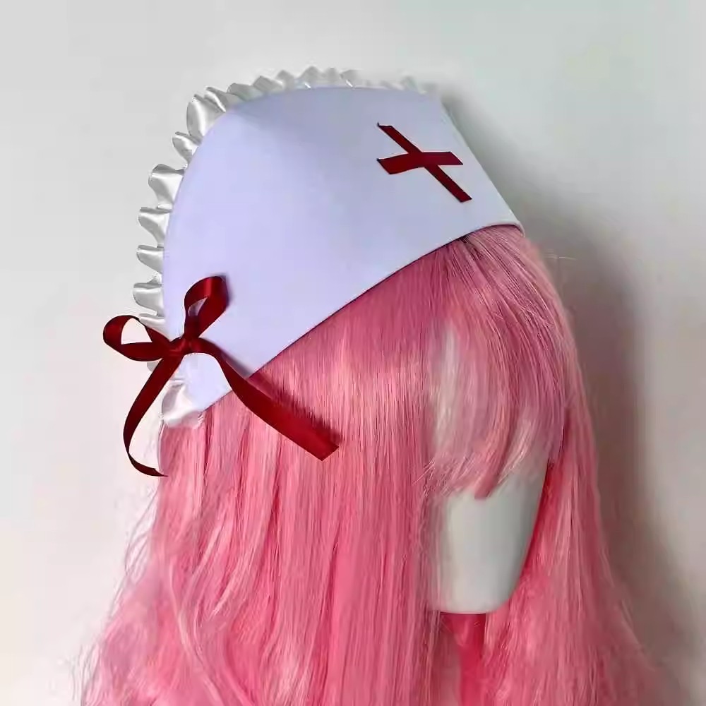 Aksesori Topi Perawat Cosplay  - Medical Supplies ulasan dan harga