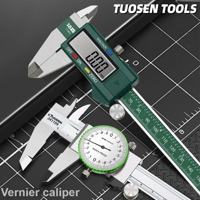 Kaliper Digital Presisi Tinggi - Digital Caliper 150Mm Stainless Steel ulasan dan harga
