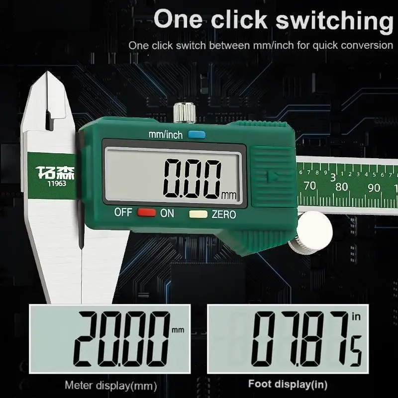 Kaliper Digital Presisi Tinggi - Digital Caliper 150Mm Stainless Steel ulasan dan harga