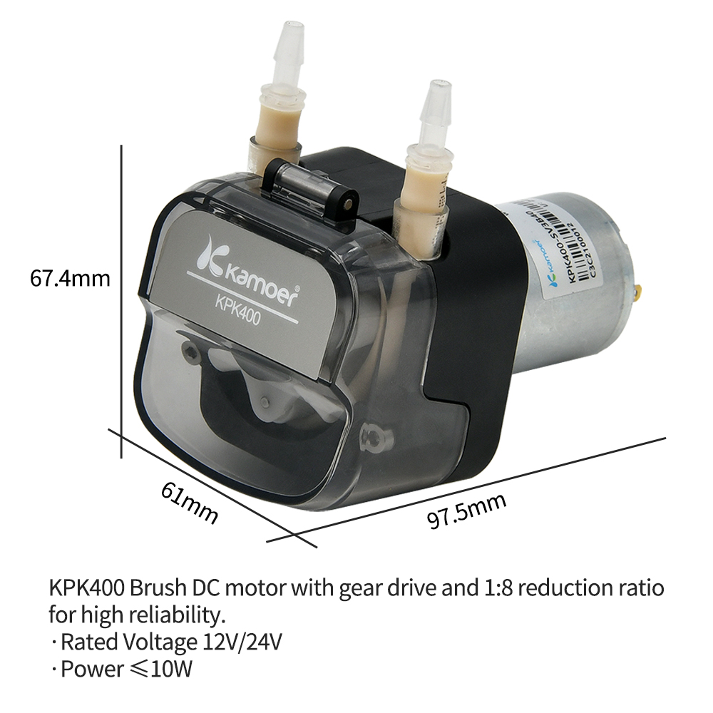 Kamoer pompa peristaltik alira - Mini Peristaltic Pump 12V ulasan dan harga