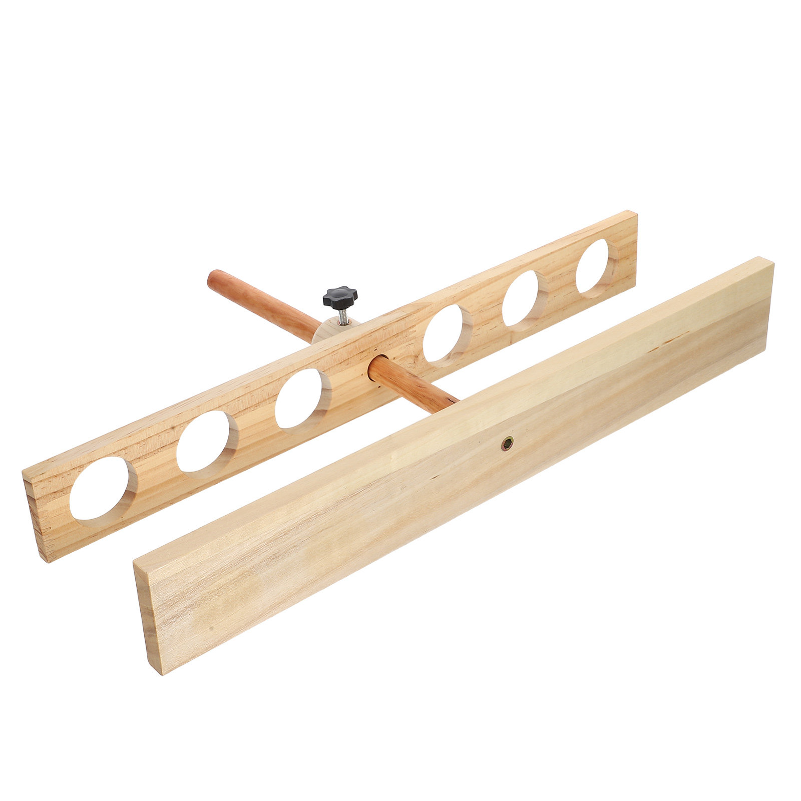 Penyangga Corong Kayu 6 Lubang - Lab Equipment ulasan dan harga