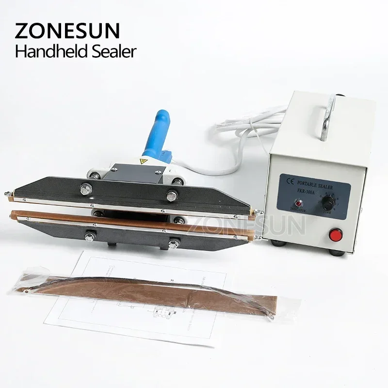 ZONESUN 400mm Mesin Penyegel P - Plastic Bag Impulse Heat Sealer ulasan dan harga